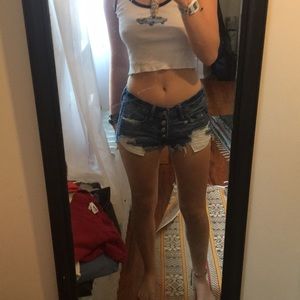 Ripped Jeans shorts